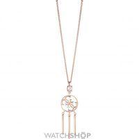 Ladies Guess Rose Gold Plated Miss Divine Necklace UBN82084