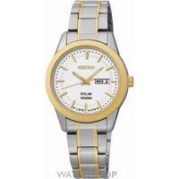 Ladies Seiko Dress Solar Powered Watch SUT162P1