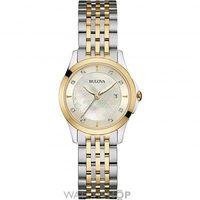 ladies bulova diamond gallery diamond watch 98s148