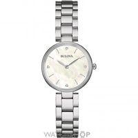 ladies bulova diamond gallery watch 96s159