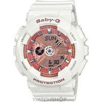 Ladies Casio BABY-G Alarm Chronograph Watch BA-110-7A1ER