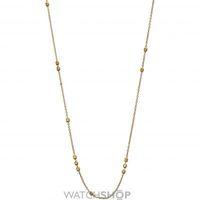 Ladies Emporio Armani PVD Gold plated Finesse Necklace EG3266710