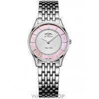 Ladies Rotary Swiss Made Ultra Slim Quartz Watch LB90800/07