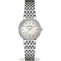 ladies bulova diamond gallery watch 96w203