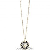 Ladies Guess PVD Gold plated Adventure Necklace UBN61066