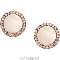 Ladies Fossil PVD rose plating FASHION EARRINGS JF01715791