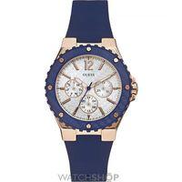 ladies guess overdrive chronograph watch w0149l5