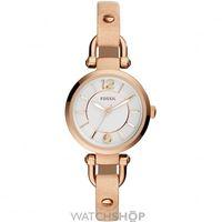 ladies fossil georgia watch es3745