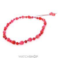 Ladies Lola Rose Gold Plated Nene Scarlet Agate Necklace 643337
