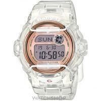 Ladies Casio Baby-G Alarm Chronograph Watch BG-169G-7BER