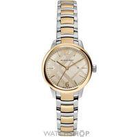 ladies burberry classic round watch bu10118