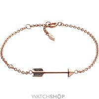 Ladies Fossil PVD rose plating Arrow Bangle JF02450791