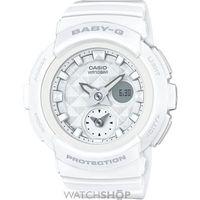 Ladies Casio Baby-G Stud Dial Chronograph Watch BGA-195-7AER