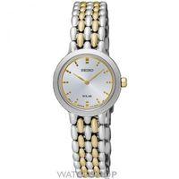 Ladies Seiko Dress Solar Powered Watch SUP349P1