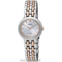 Ladies Seiko Dress Solar Powered Watch SUP351P1