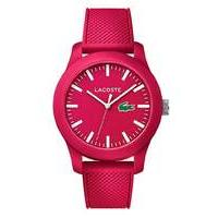 Lacoste Pink Silicon Strap Watch