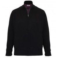 Ladies Freya Full Zip Lined Cardigan - Black