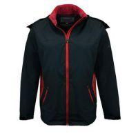 Ladies Ultralite Sophie Jacket - Black/Coral