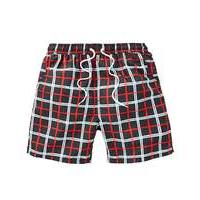 Label J Check Swim Short