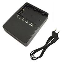 lc e6e battery charger and eu charger cable for canon lpe6 5d2 5d3 7d  ...