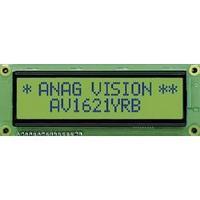 lcd black yellow green w x h x d 122 x 44 x 10 mm anag vision av1621yr ...