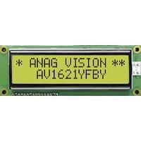 LCD Green Yellow-green (W x H x D) 122 x 33 x 13.5 mm Anag Vision AV1611YFBY-WJ