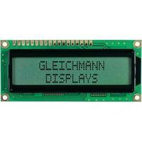 LCD Tricolour (W x H x D) 80 x 36 x 13.2 mm Gleichmann GE-C1602B-CFH-JT/R