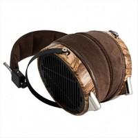 LCD 3 Open Circumaural Headphones Zebrano Leather Free Plus Travel Case