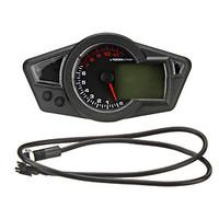 LCD Digital Odometer Speedometer Tachometer Motorcycle with Backlight