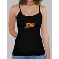 lc strapless shirt girl banner