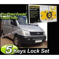 LDV Sherpa Stoplock High Security Anti-Theft Van Side Or Rear Door Lock With 5 Keys Set