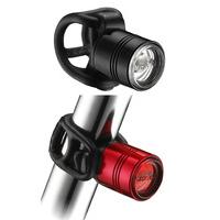 Lezyne - Femto Drive Pair Lights (front + rear) Black/Red