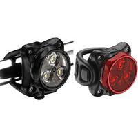 Lezyne Zecto Drive LED Bike Light Set Black/Red