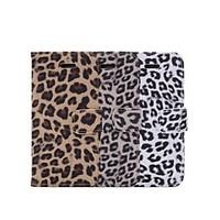 Leopard Print New Textile TPU Full Body Cases Phone Cover with Stand and Card Slot for iPhone 6S