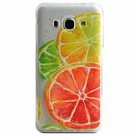 Lemon Pattern Material TPU Phone Case For Samsung Galaxy J5 J5(2016) J3(2016)