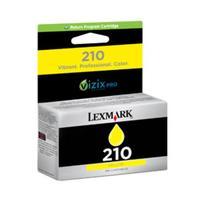 lexmark no210 yellow original standard capacity return program ink car ...