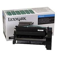 lexmark 15g042c original return program cyan high capacity toner cartr ...