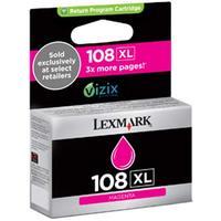 lexmark no108xl magenta return programme high yield ink cartridge