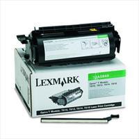 lexmark 12a5849 original black prebate high capacity label toner cartr ...