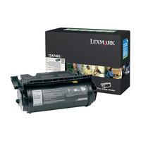 lexmark 12a7465 original black toner cartridge