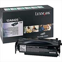 Lexmark 12A8425 Original Black High Capacity Return Program Toner Cartridge