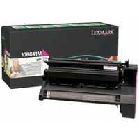 lexmark 10b041m magenta original return program toner cartridge