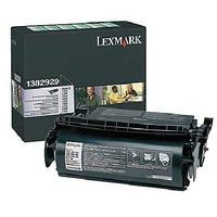 lexmark 1382929 black original return program toner cartridge