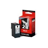 lexmark no28 black original return program ink cartridge