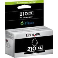 lexmark no210xl black original high capacity return program ink cartri ...