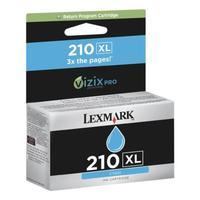 lexmark no210xl cyan original high capacity return program ink cartrid ...