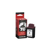 lexmark no70 black original standard yield ink cartridge