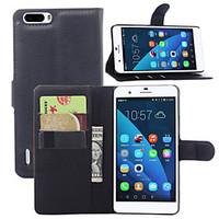 left open litchi stria pu support mobile phone holster full body case  ...