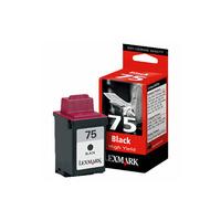 Lexmark No. 75 Black Original High Yield Ink Cartridge