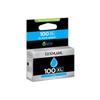 lexmark no100xl cyan original high yield return program ink cartridge